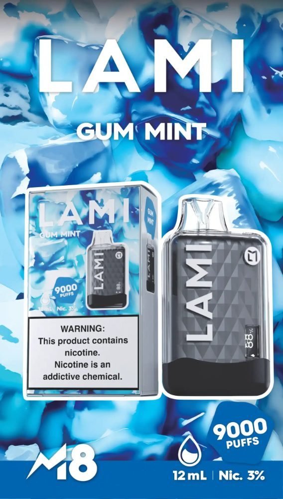 Lami 9000 Puffs รส มินต์
