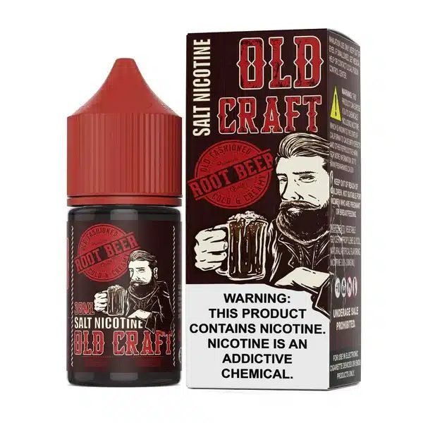 Old Craft ซอลนิค 30ml รส รูทเบียร์