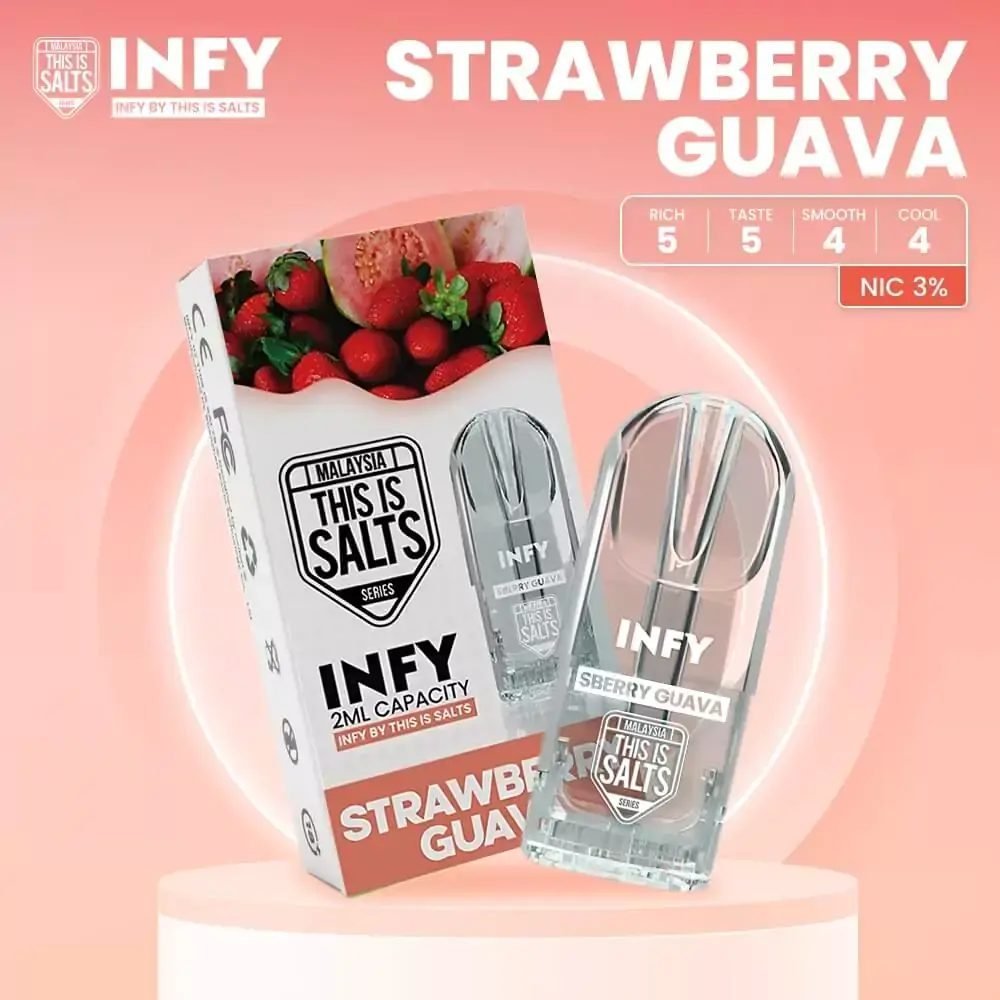 หัวพอต INFY รส สตรอเบอรี่ฝรั่ง