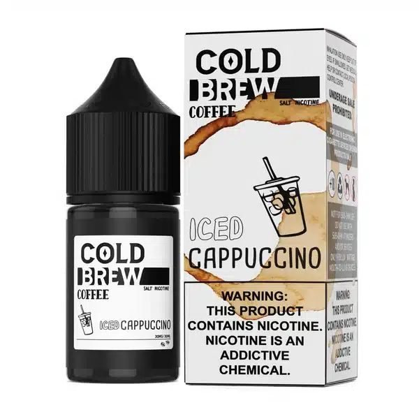 Cold Brew ซอลนิค 30ml รส คาปูชิโน่(กาแฟ)