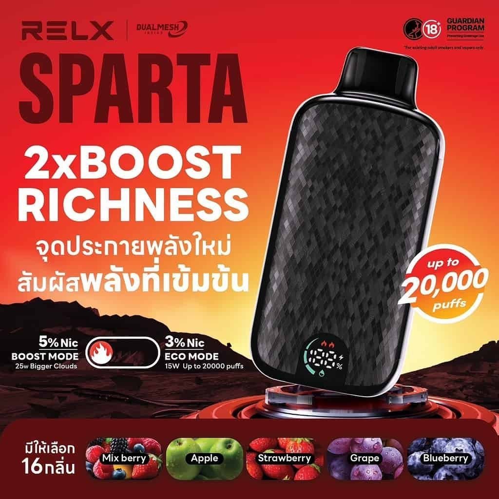 RELX SPARTA 20000 PUFFS