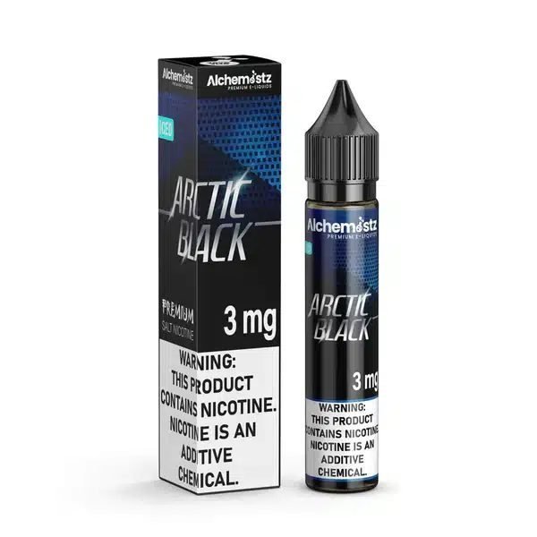 Alchemistz ฟรีเบส 30ml รส บุหรี่มาโบโร่ (Arctic Black)