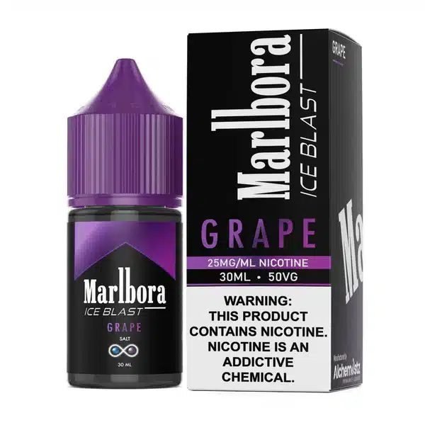 Marlbora ซอลนิค 30ml รส องุ่น